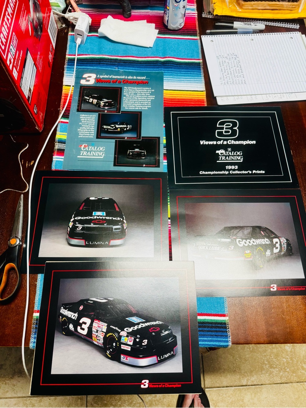 1993 Dale Earnhardt GM catalog training program race hot rod rat rod #3